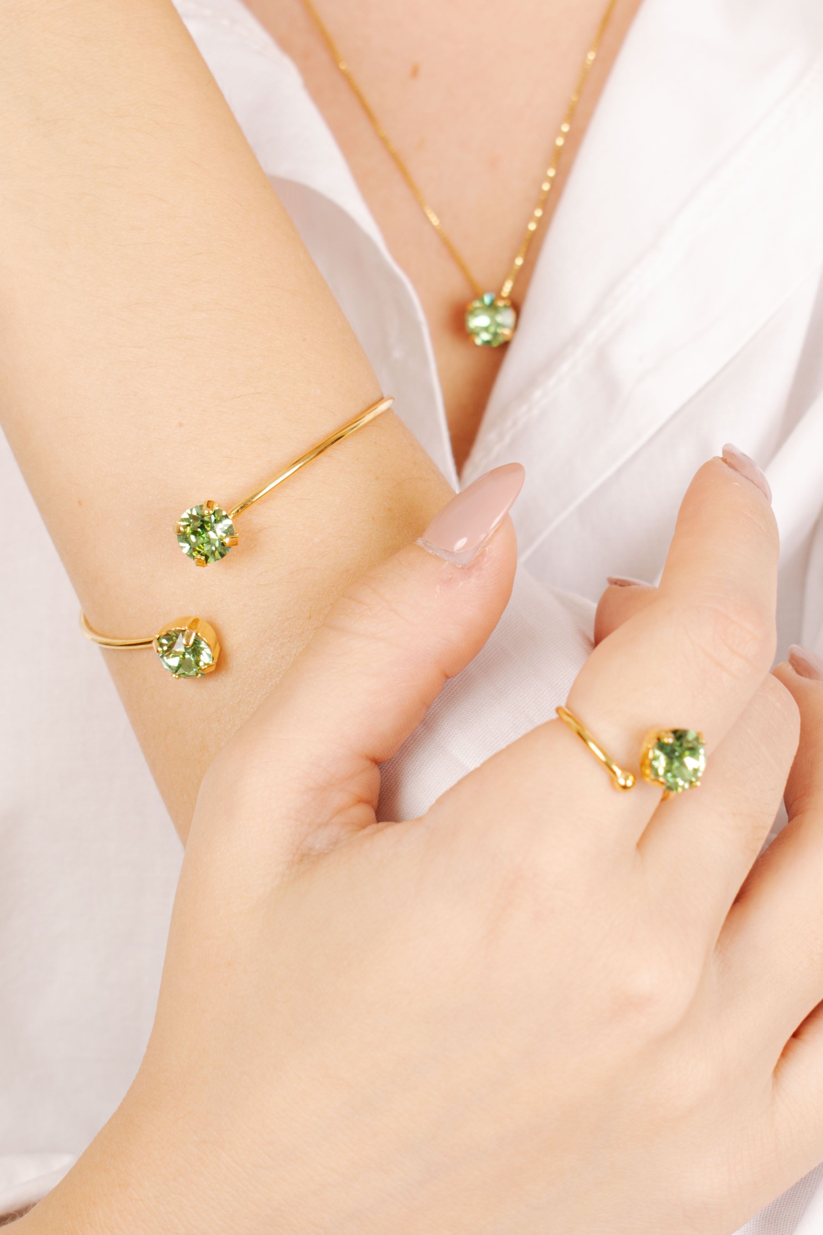 Bracciale Rigido con Cristalli Swarovski