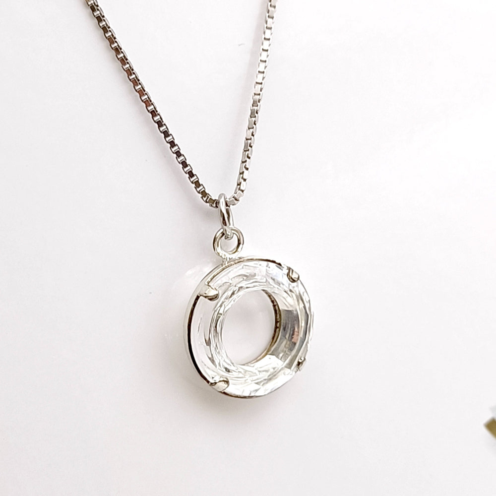 Collana Swarovski Ciondolo Cerchio