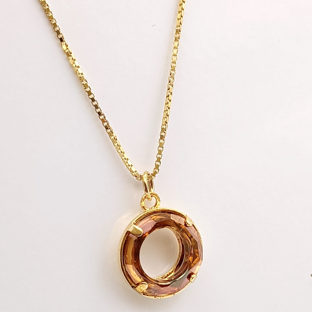 Collana Swarovski Ciondolo Cerchio