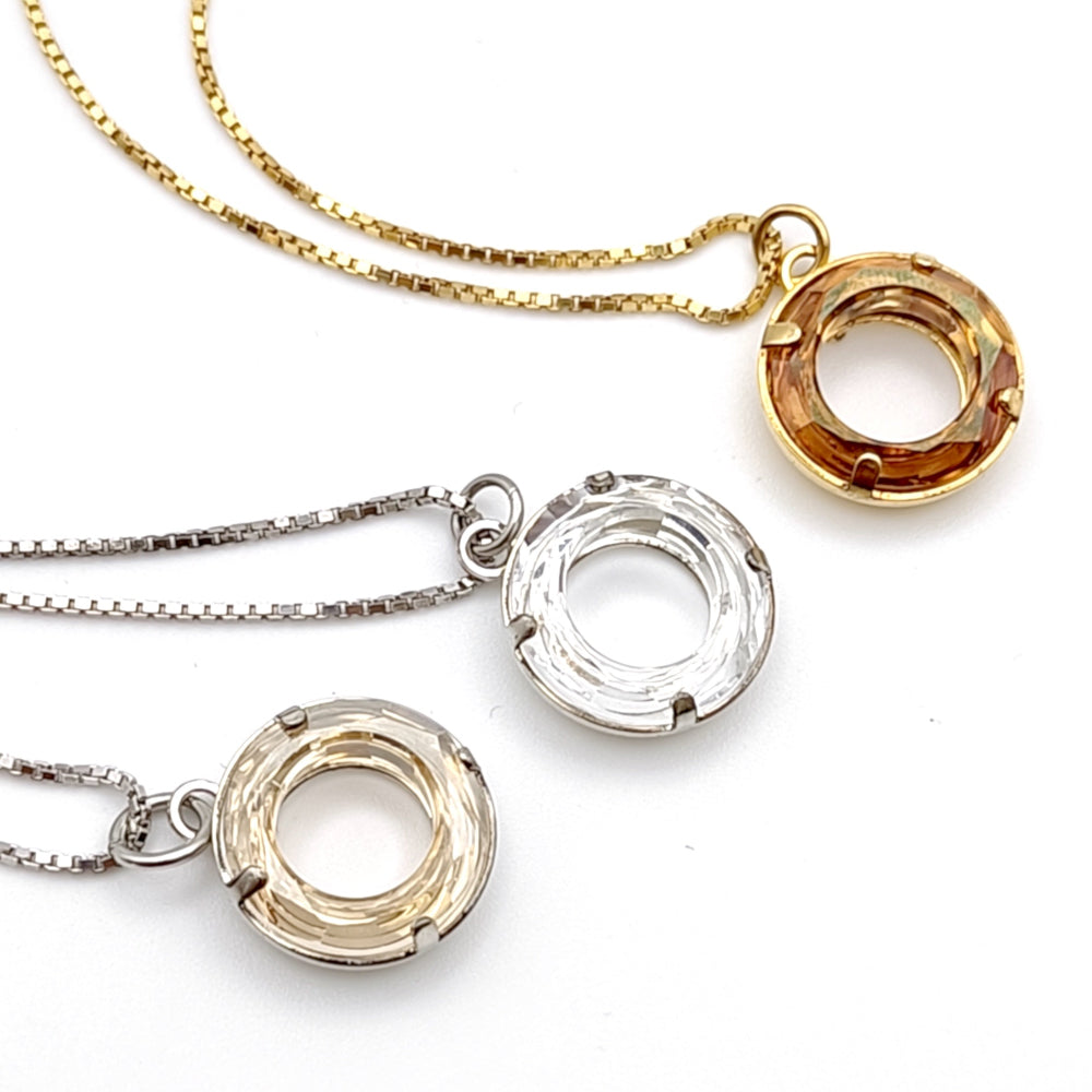 Collana Swarovski Ciondolo Cerchio
