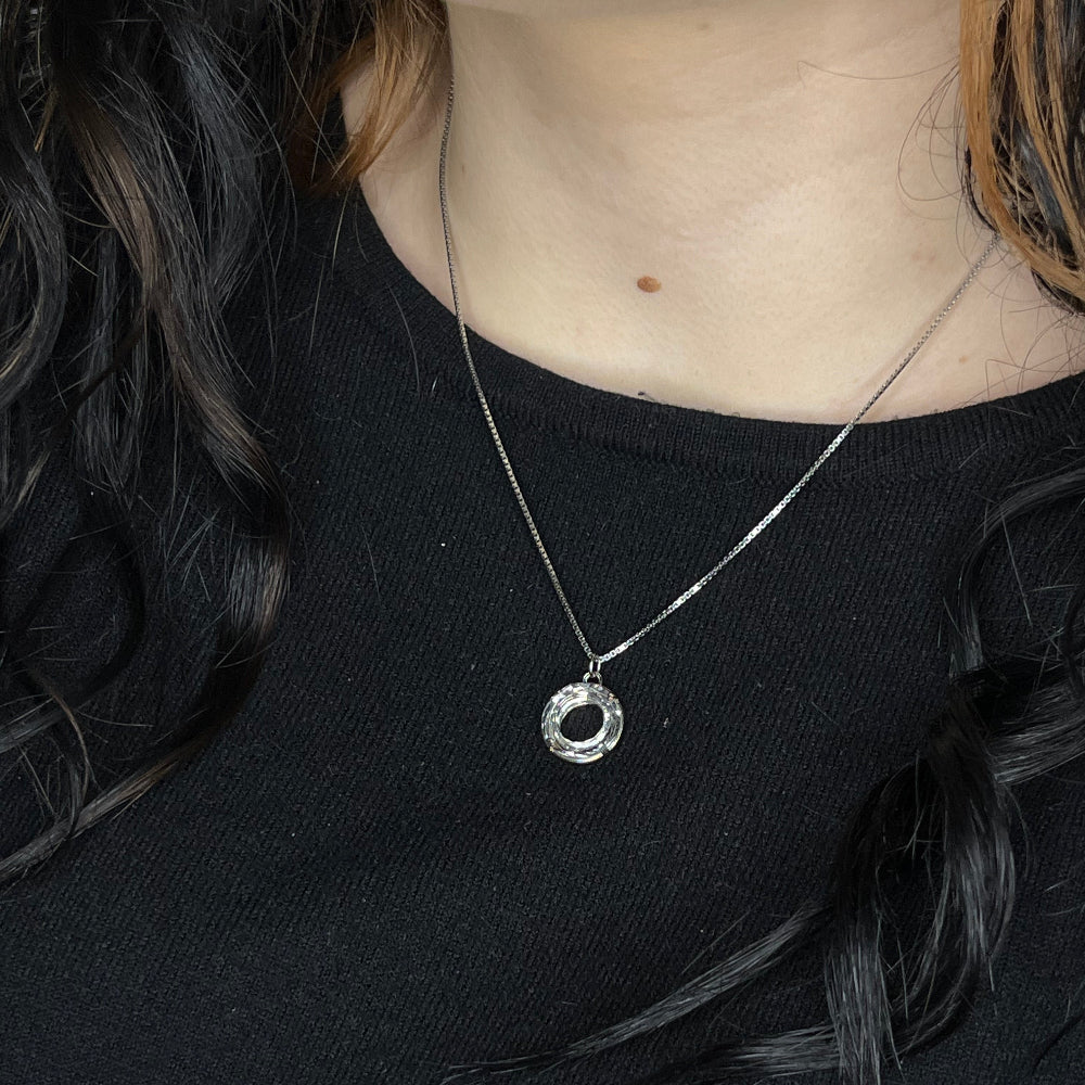 Collana Swarovski Ciondolo Cerchio