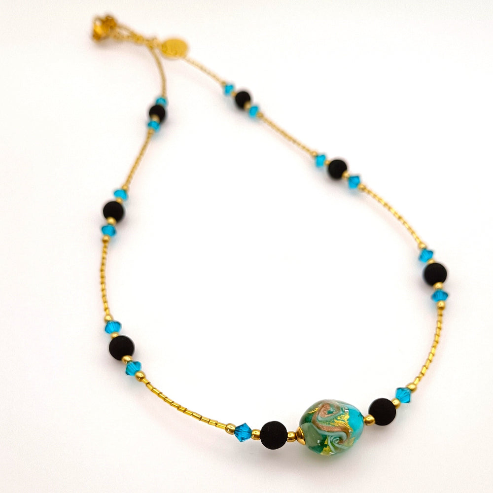 Set Vetro di Murano e Pietra Lavica